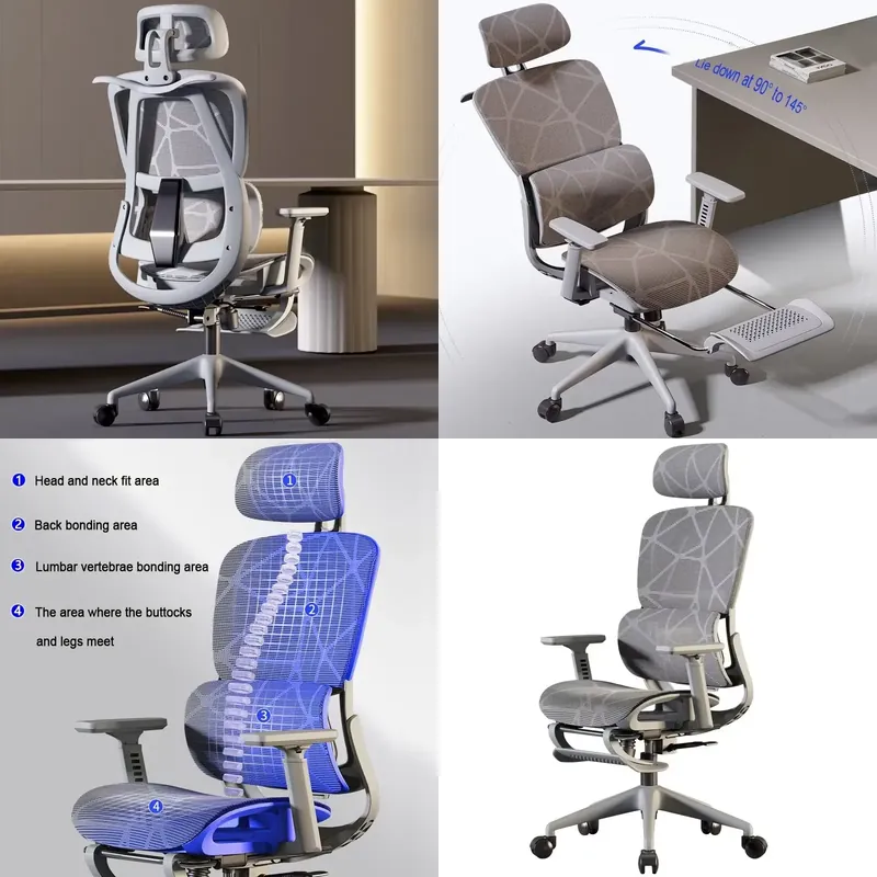 Office Furniture Desk - 인체공학적 디자인의 게이밍 의자, 장시간 학습이나