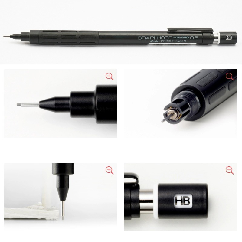 펜텔 자동 연필, 전문가용 흑연 드로잉용, PG1000 - Pentel Pen Energel 리뷰 및 가격