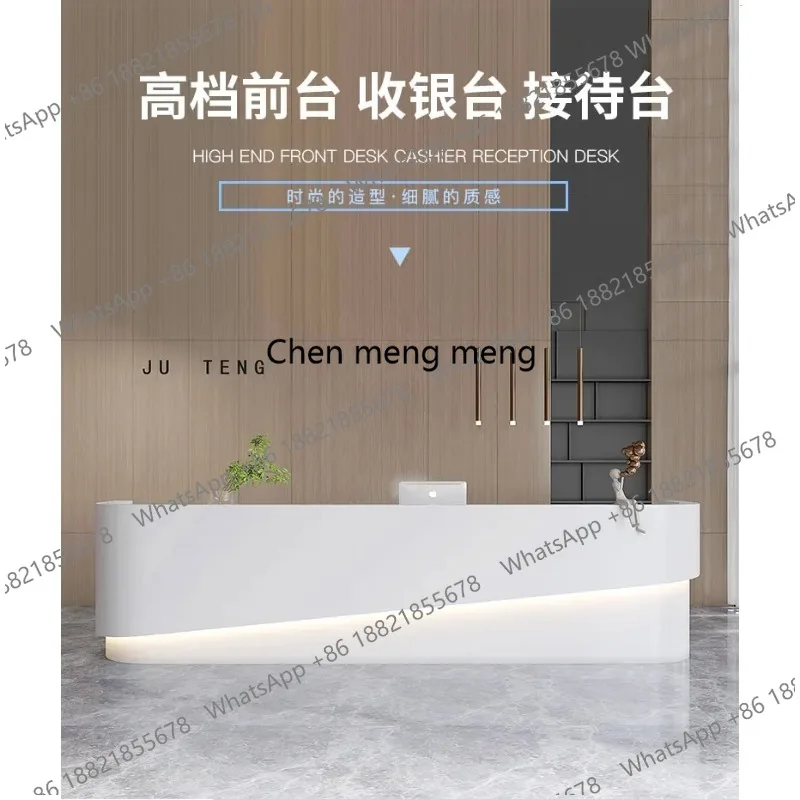 G153 심플 스토어 리셉션 데스크 카운터 뷰티 포디움 - Office Furniture Store 리뷰 및 가격