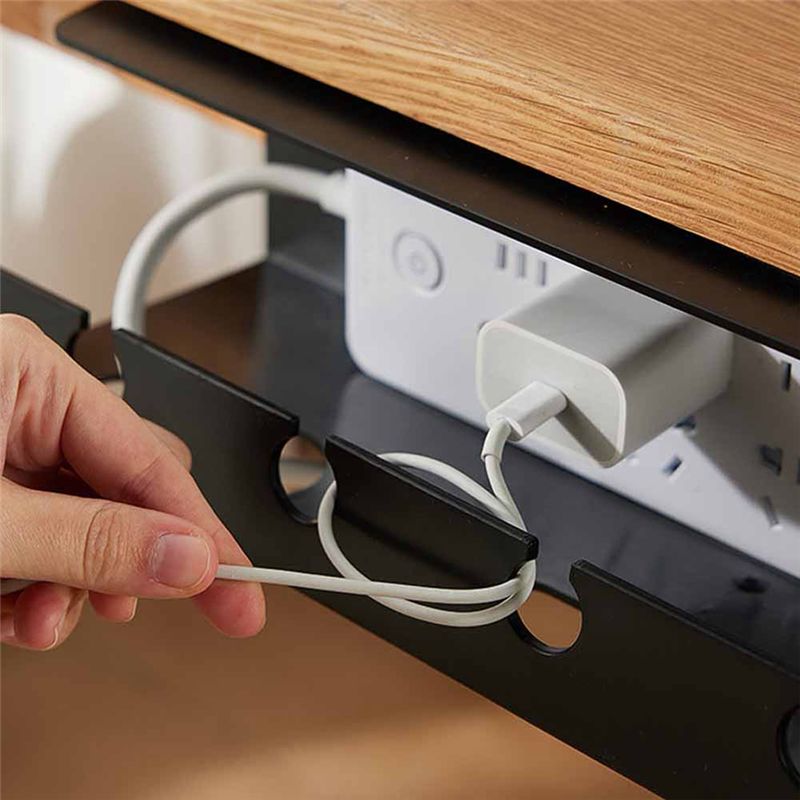 ABRI 데스크 하부 케이블 정리대, 클램프형 전원 멀 - Cable Tray Under Desk 리뷰 및 가격
