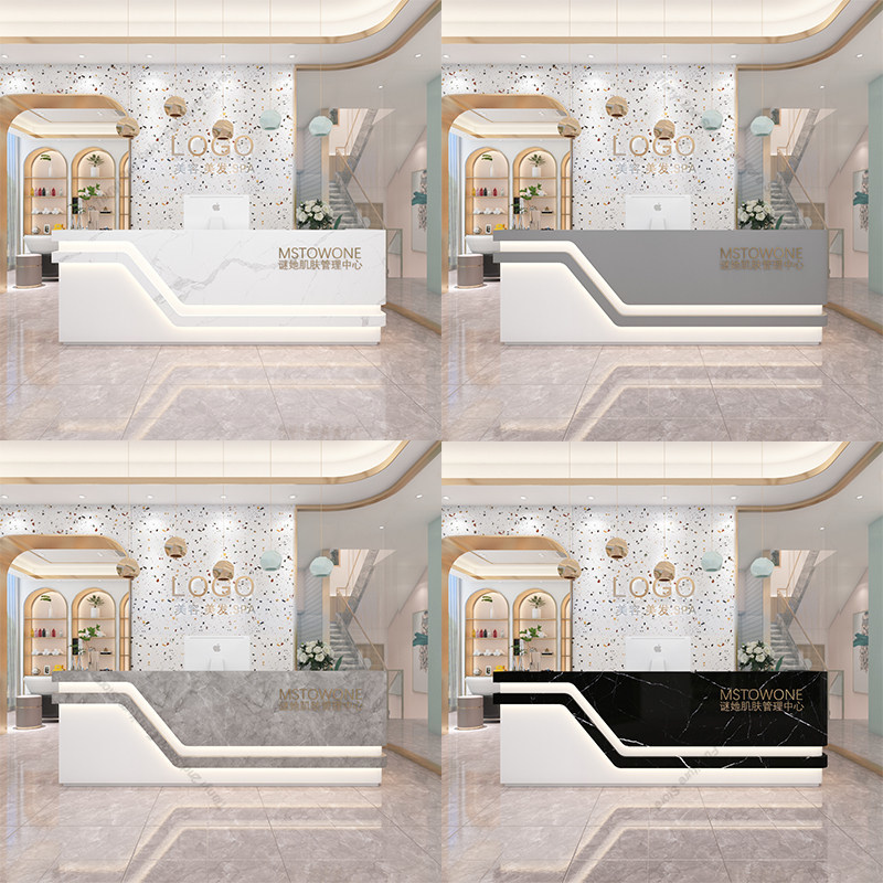 이탈리아풍 미니멀리즘 스타일의 회사 프런트 데스크, 고 - Office Furniture Store 리뷰 및 가격