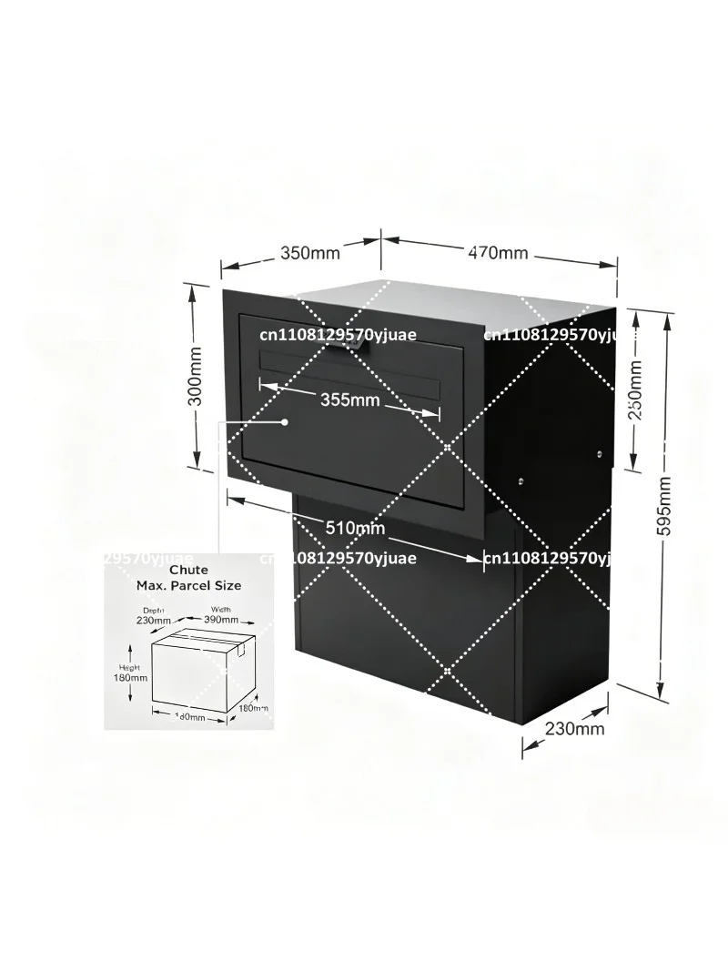 가정 및 사무실용 안전한 택배함, 잠금장치가 있는 우편 - Office Furniture Plan 리뷰 및 가격