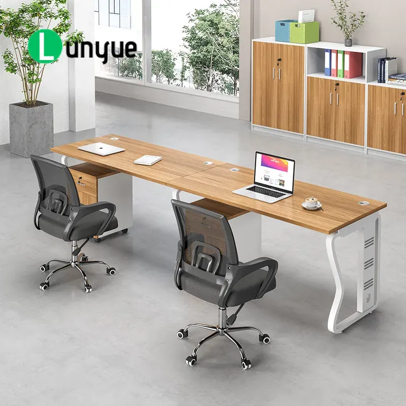 4인용 사무실 책상 및 의자 세트, 나비형 프레임 직원 - Office Furniture Plan 리뷰 및 가격