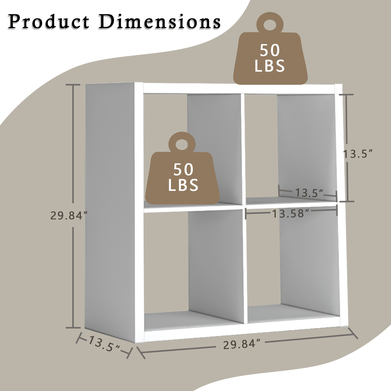 2026년형 원목 두꺼운 프레임 4칸 수납 정리함 선반 - Office Furniture Plan 리뷰 및 가격