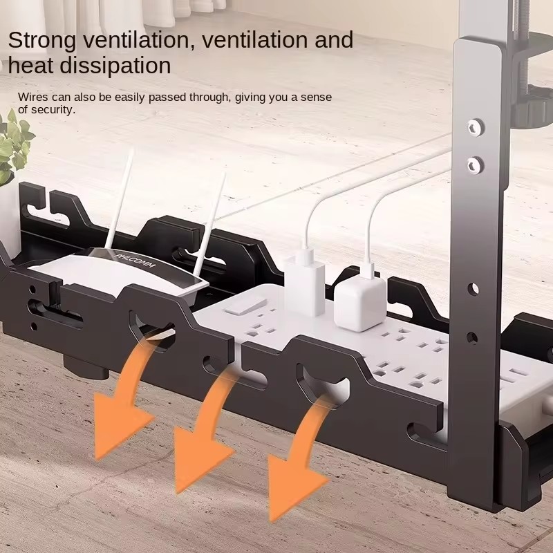 책상 아래에 설치하여 케이블을 정리하고 책상 주변의 전 - Cable Tray Under Desk 리뷰 및 가격