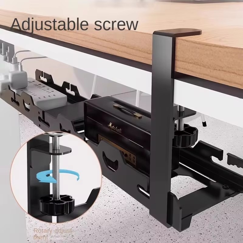 책상 아래에 설치하여 케이블을 정리하고 책상 주변의 전 - Cable Tray Under Desk 리뷰 및 가격