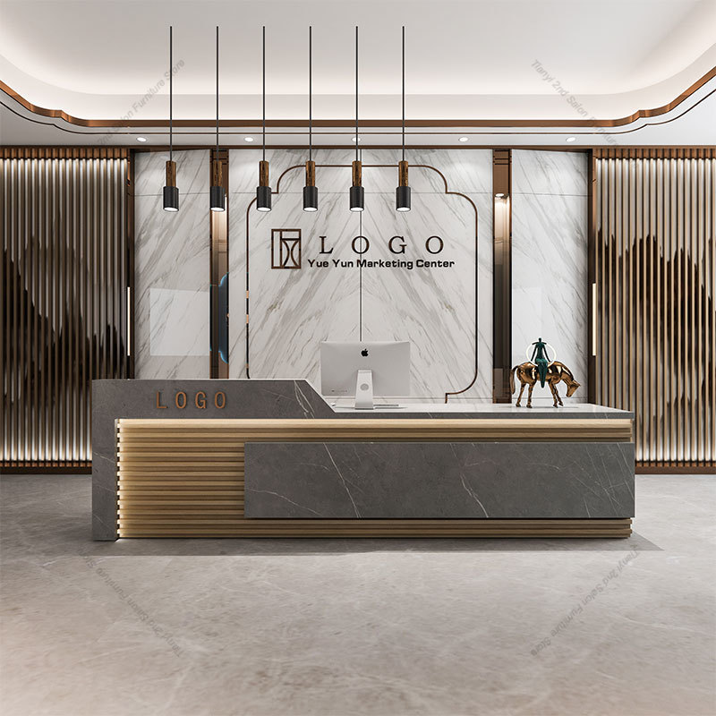 현대적인 고급 회사의 프런트 데스크, 북유럽 스타일의  - Office Furniture Store 리뷰 및 가격